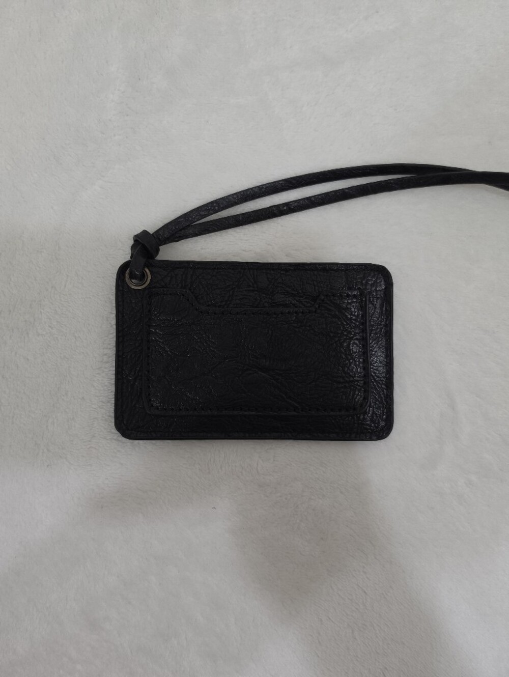 Faux Leather Mini Y2K Silver Studded Crossbody Bag with Long Tassels in Black - Picture 11 of 13